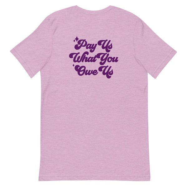 Reparations Retro Unisex t-shirt - Lilac