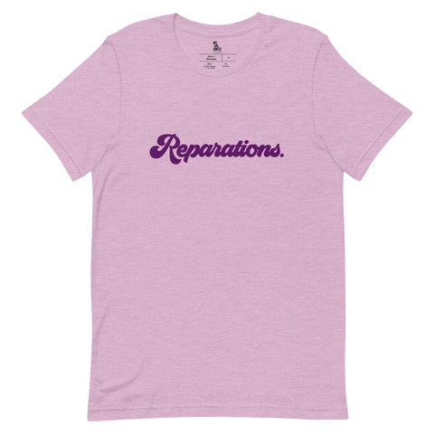 Reparations Retro Unisex t-shirt - Lilac