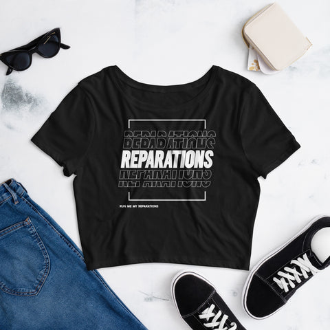 Reparations on Repeat V3 Women’s Crop Tee