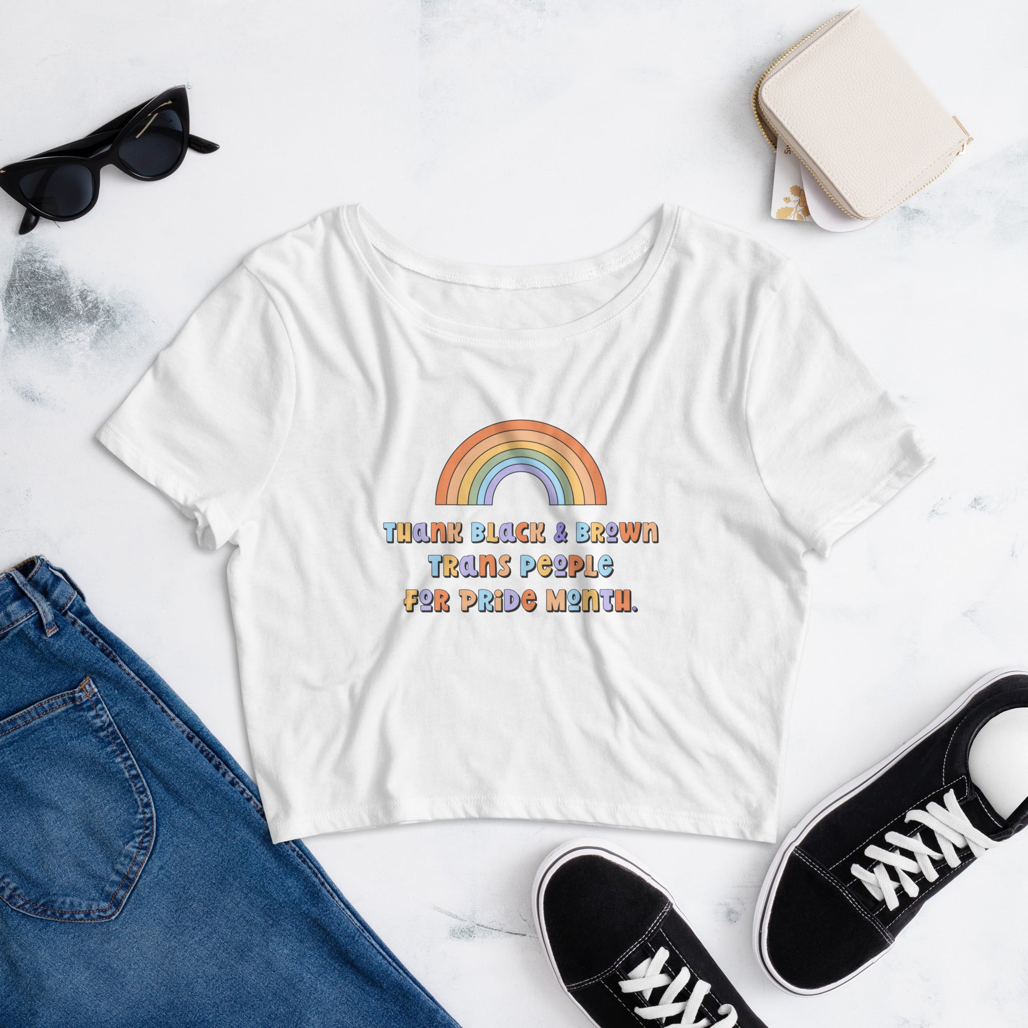 Origins of Pride Women’s Crop Tee