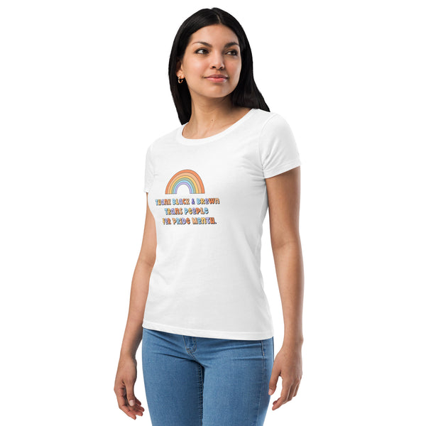 Origins of Pride Women’s fitted t-shirt